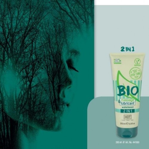 HOT Bio Massage & Lubricant Water-Based (2in1) 200ml